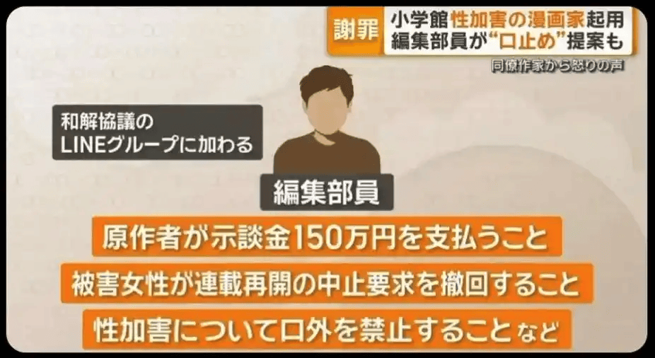 明知漫畫作者是強姦犯還繼續合作？小學館活該被噴！