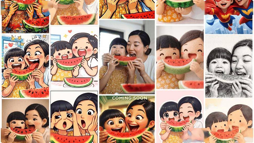 微軟OneDrive新增AI修圖：主體零失真，照片秒變動漫等風格