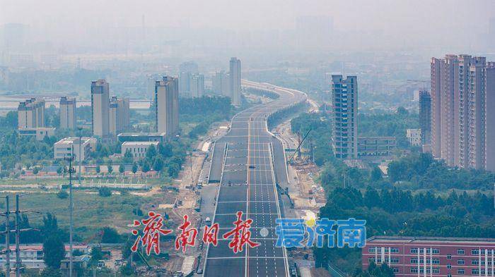 原創40公里東西向快速大通道成形！濟南工業北路東延提速建設