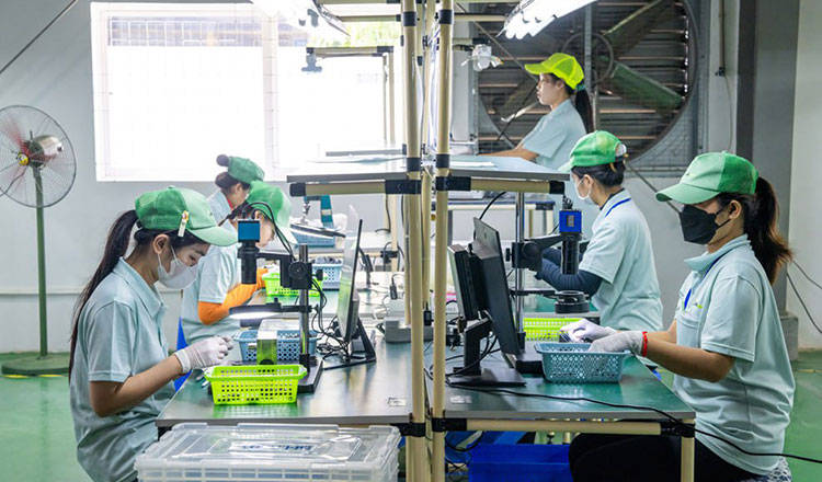 柬埔寨電子產品出口增長34%