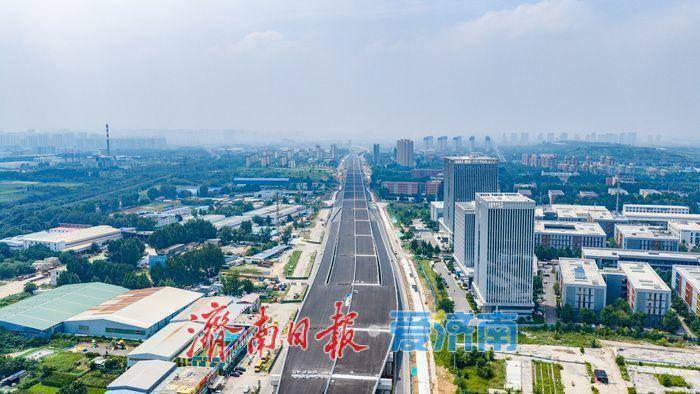 原創40公里東西向快速大通道成形！濟南工業北路東延提速建設