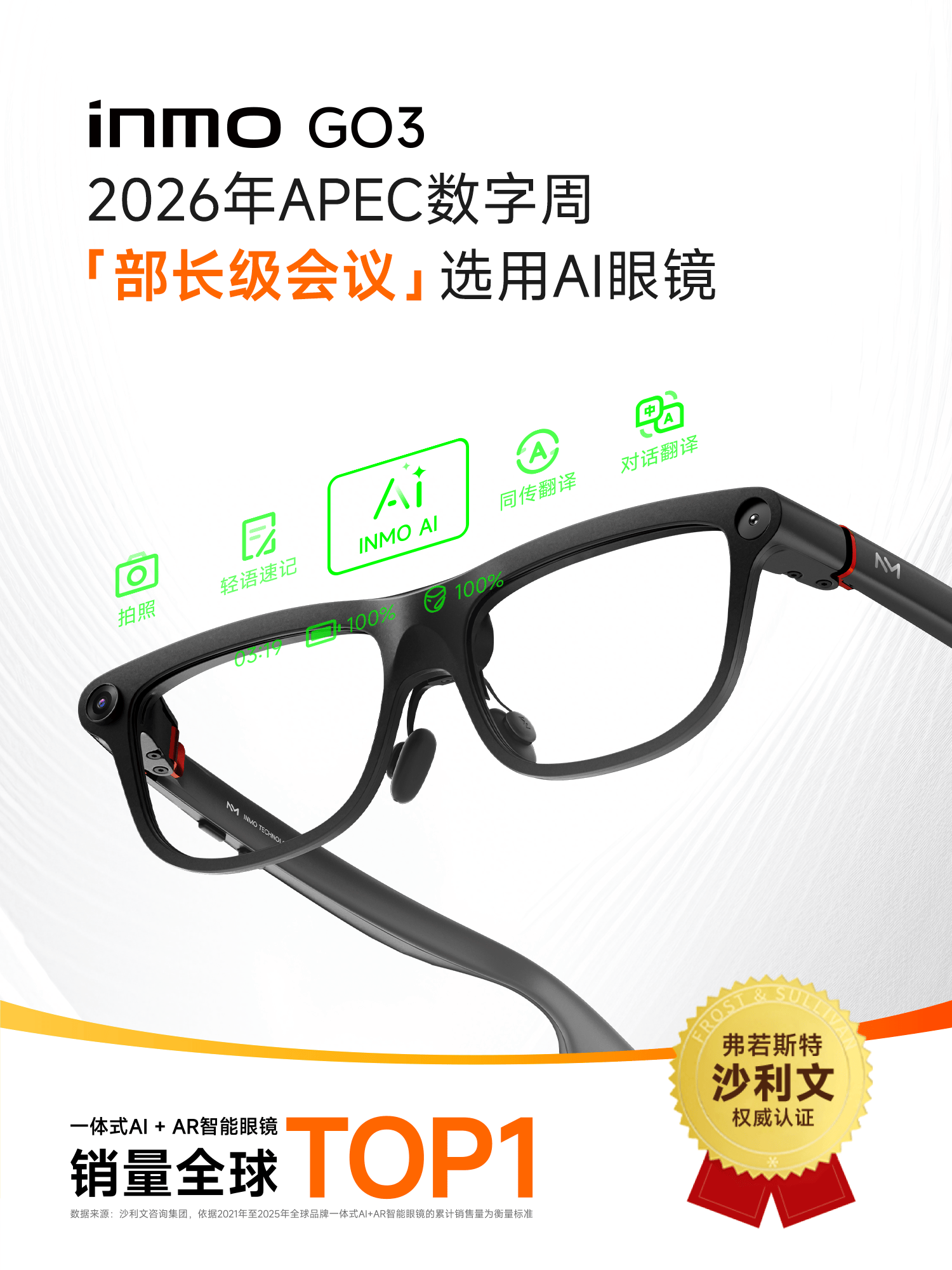 抖音雙榜TOP1，AI眼鏡開始跑銷量了