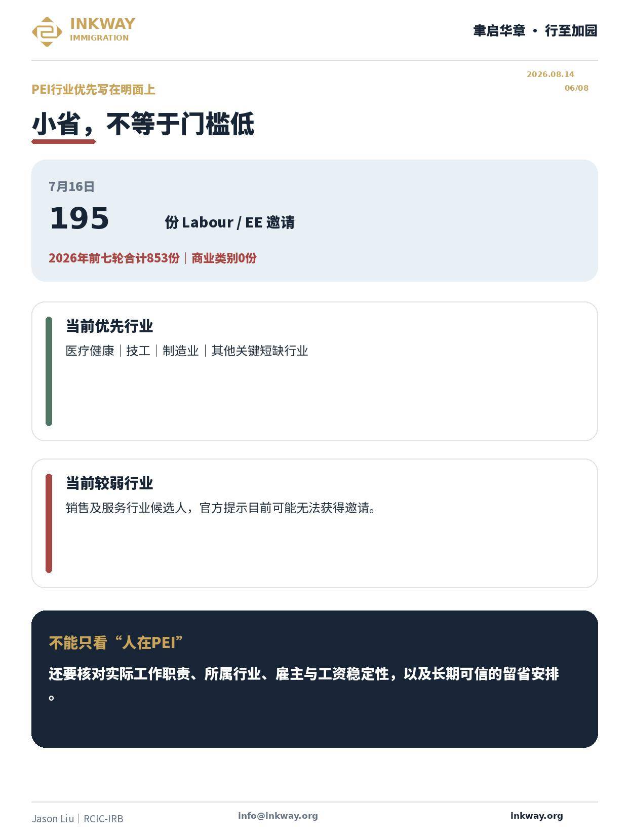 加拿大移民換擋進行時