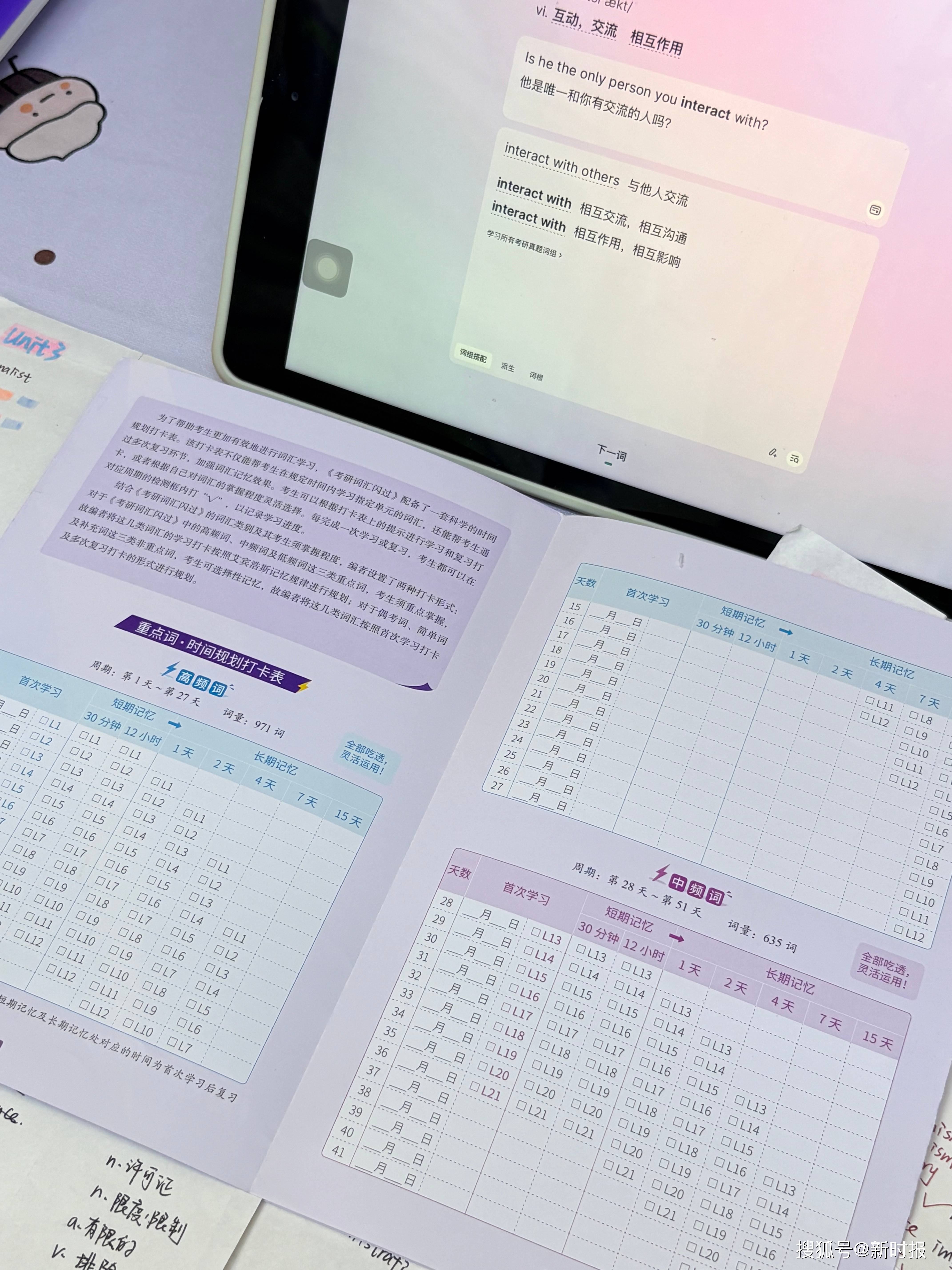拒絕無效背詞!在職黨考研暑假英語複習,選這本單詞書省時又抓重點