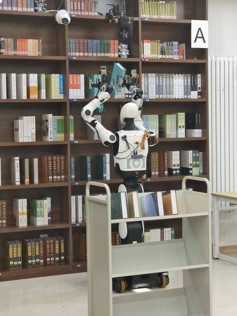 回收、擺放、巡檢糾錯，圖書整理員的活兒，機器人全包了！