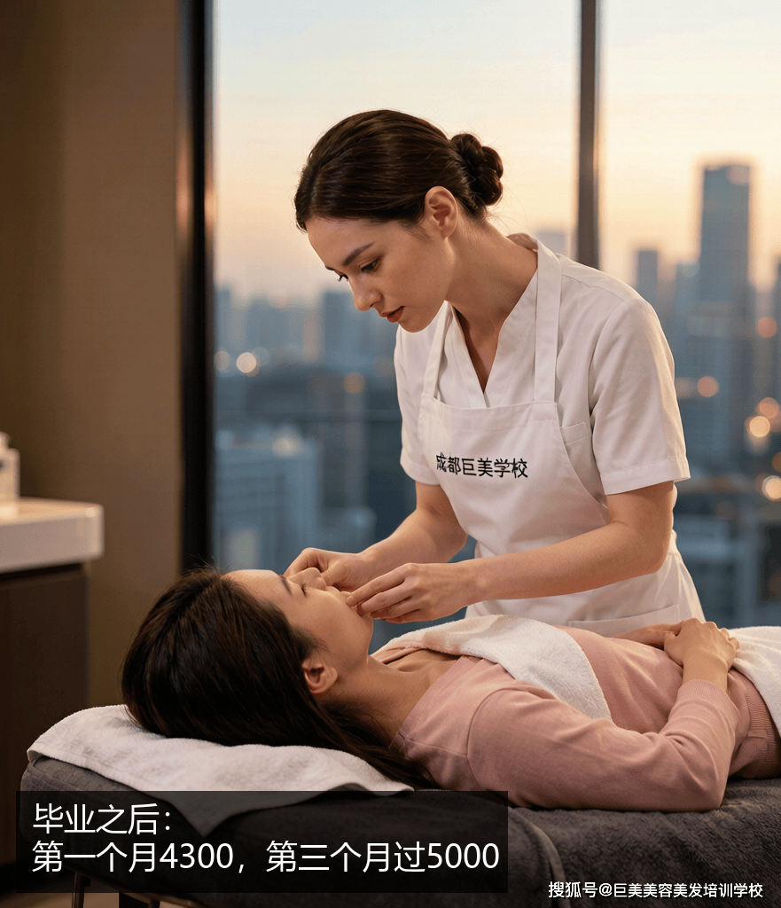 從超市收銀員到美容師：40歲寶媽在成都巨美學校學美容的真實記錄