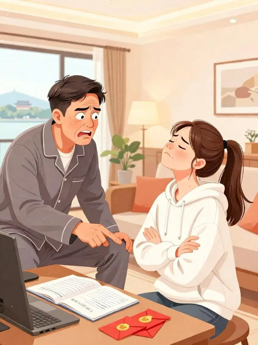 原創從“女兒拒交壓歲錢”看河南家長：孩子越會管錢，越容易考上好大學？