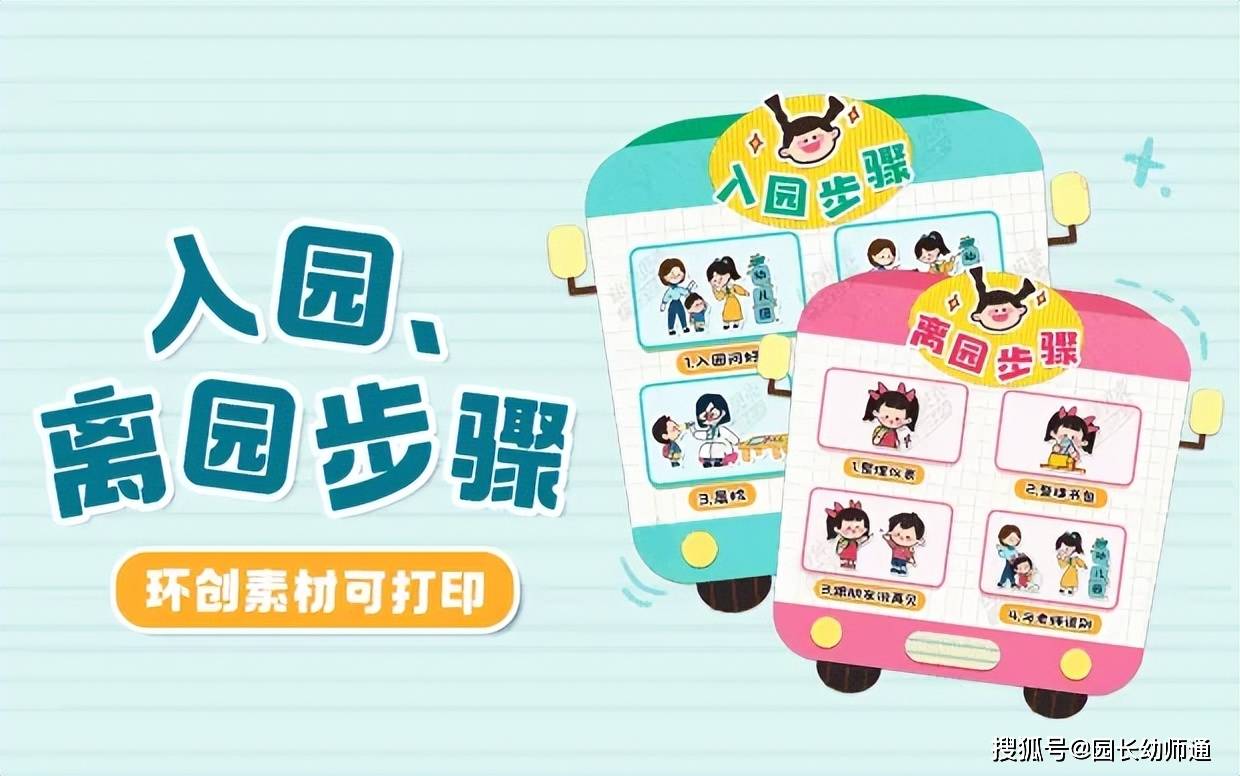 幼兒園一日生活常規流程及要求，開學前必備，快收藏~